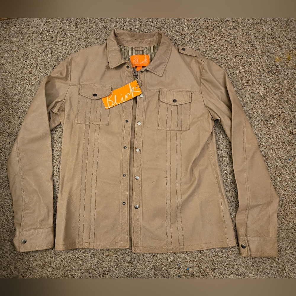 Blink Tan Utility Jacket for Women